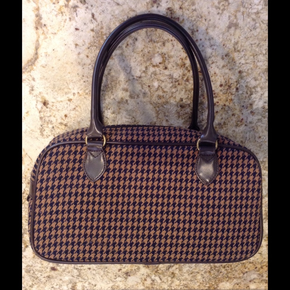 La Chambre d’ine Houndstooth Handbag - Picture 2 of 3